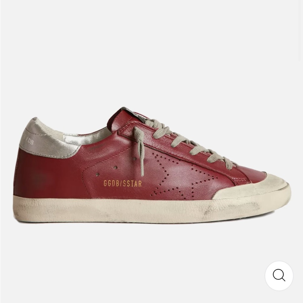 Golden goose calf skin low top